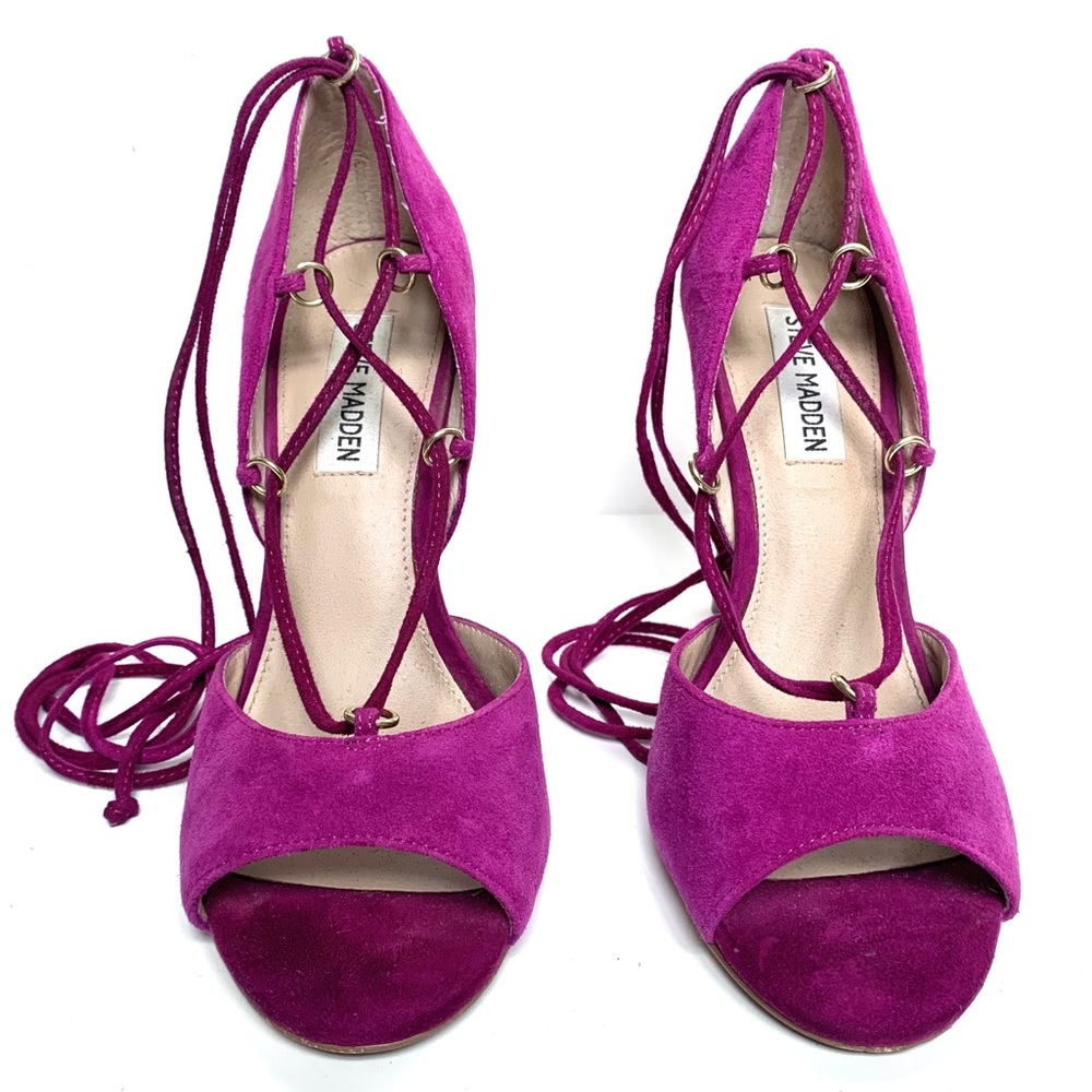 Fuchsia Steve Madden Sandals